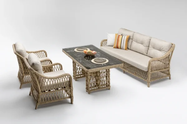 Madeo Rattan Bahçe Balkon Oturma Grubu Madeo Rattan Bahçe Balkon Oturma Grubu