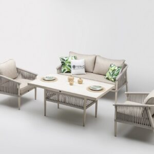 Calisto Mini Alüminyum Bahçe Balkon Takımı Calisto Mini Alüminyum Bahçe Balkon Takımı