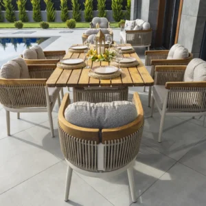 Minerva Alüminyum Bahçe Balkon Masa Takımı Minerva Alüminyum Bahçe Balkon Masa Takımı